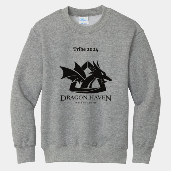 Tribe 2024 Printed - Youth Core Fleece Crewneck Sweatshirt Thumbnail