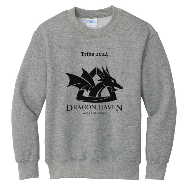 Tribe 2024 Printed - Youth Core Fleece Crewneck Sweatshirt Thumbnail