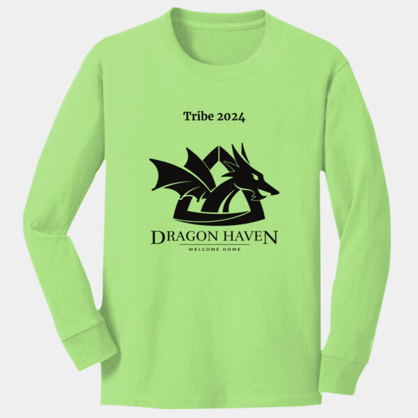 Tribe 2024 Printed - Youth Long Sleeve Core Cotton Tee Thumbnail