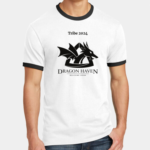 Tribe 2024 Printed - Core Cotton Ringer Tee Thumbnail