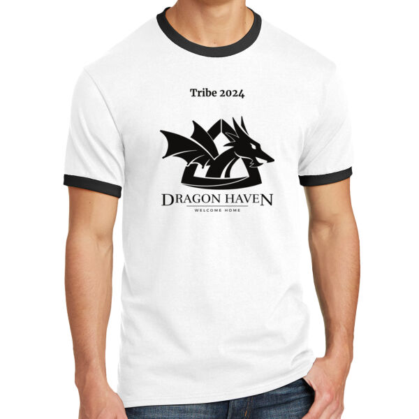 Tribe 2024 Printed - Core Cotton Ringer Tee Thumbnail