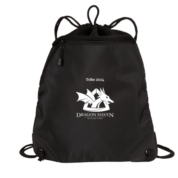 Tribe 2024 Printed - Cinch Pack with Mesh Trim Thumbnail