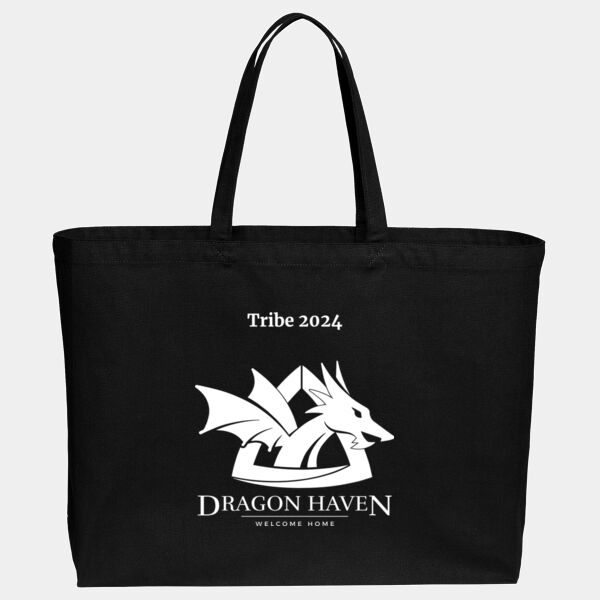 Tribe 2024 Printed - Cotton Canvas Jumbo Tote Thumbnail