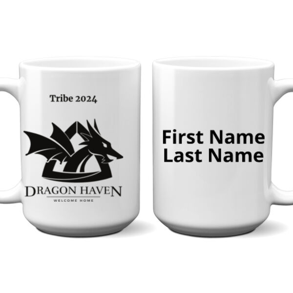 Tribe 2024 Printed - 15 oz. NO MINIMUM Full Color Printed Ceramic Mug Thumbnail