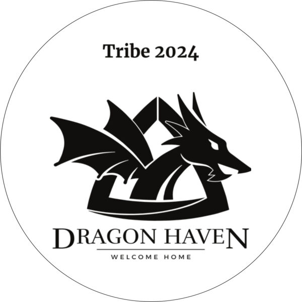 Tribe 2024 Printed - 5.75 in. Circle Car Magnet  Thumbnail