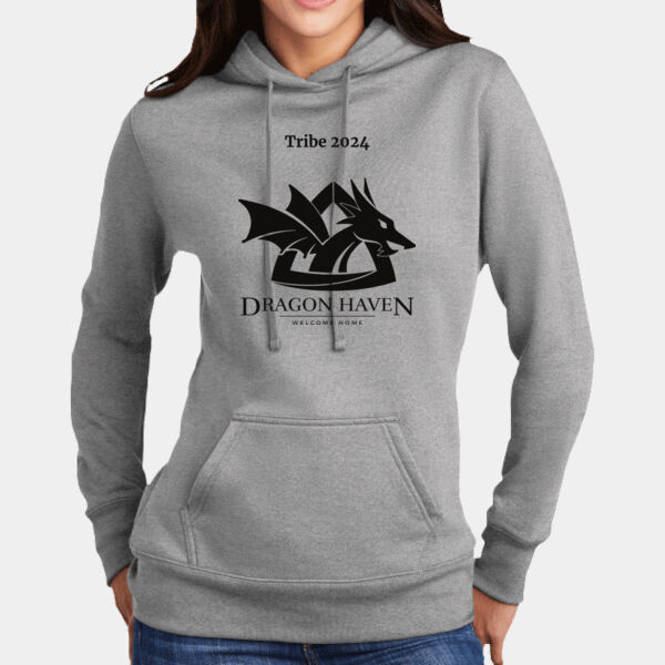 Tribe 2024 Printed - Ladies Core Fleece Pullover Hooded Sweatshirt Thumbnail