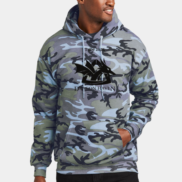 Tribe 2024 Printed - Core Fleece Camo Pullover Hooded Sweatshirt Thumbnail