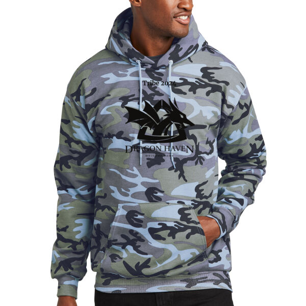 Tribe 2024 Printed - Core Fleece Camo Pullover Hooded Sweatshirt Thumbnail