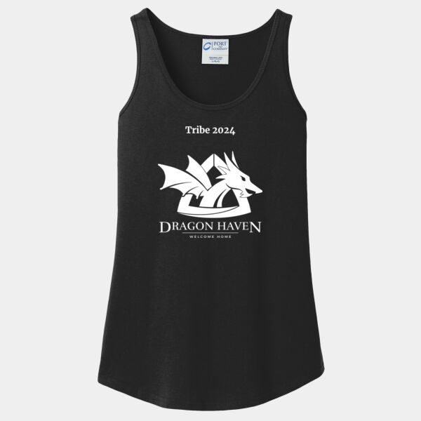Tribe 2024 Printed - Ladies Core Cotton Tank Top Thumbnail