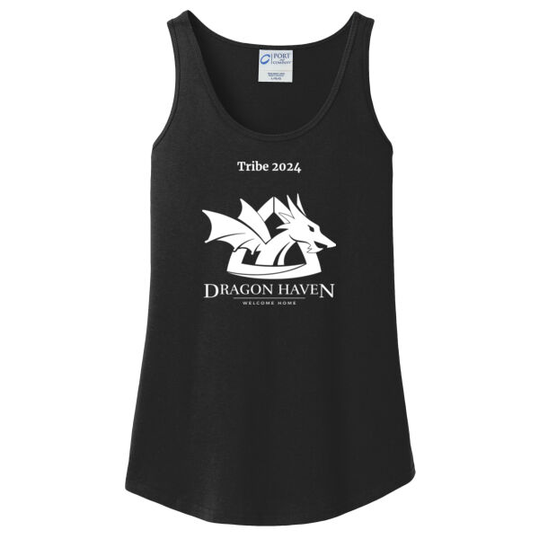 Tribe 2024 Printed - Ladies Core Cotton Tank Top Thumbnail