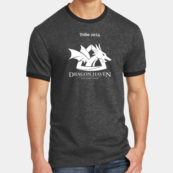 Tribe 2024 Printed - Core Cotton Ringer Tee Thumbnail