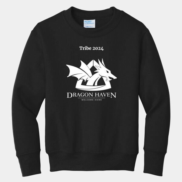 Tribe 2024 Printed - Youth Core Fleece Crewneck Sweatshirt Thumbnail