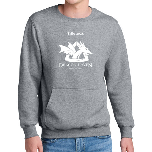 Tribe 2024 Printed - Core Fleece Crewneck Pocket Sweatshirt Thumbnail