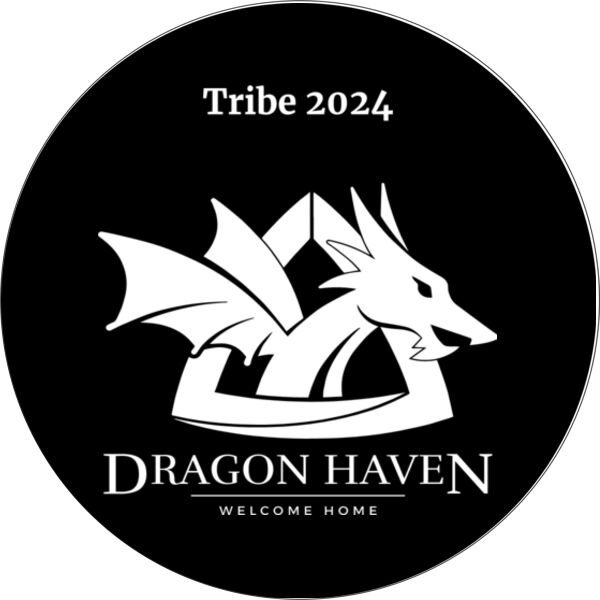 Tribe 2024 Printed  - 5.75 in. Circle Car Magnet  Thumbnail