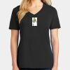 Ladies Core Cotton V-Neck Tee Thumbnail
