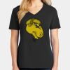 Ladies Core Cotton V-Neck Tee Thumbnail