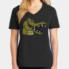 Ladies Core Cotton V-Neck Tee Thumbnail