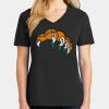 Ladies Core Cotton V-Neck Tee Thumbnail