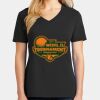 Ladies Core Cotton V-Neck Tee Thumbnail