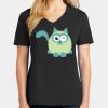 Ladies Core Cotton V-Neck Tee Thumbnail