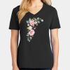 Ladies Core Cotton V-Neck Tee Thumbnail