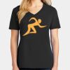 Ladies Core Cotton V-Neck Tee Thumbnail