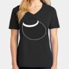 Ladies Core Cotton V-Neck Tee Thumbnail