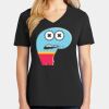 Ladies Core Cotton V-Neck Tee Thumbnail