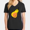 Ladies Core Cotton V-Neck Tee Thumbnail