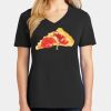 Ladies Core Cotton V-Neck Tee Thumbnail