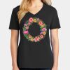 Ladies Core Cotton V-Neck Tee Thumbnail