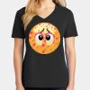 Ladies Core Cotton V-Neck Tee Thumbnail