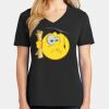 Ladies Core Cotton V-Neck Tee Thumbnail