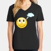 Ladies Core Cotton V-Neck Tee Thumbnail