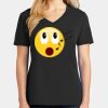 Ladies Core Cotton V-Neck Tee Thumbnail