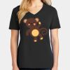 Ladies Core Cotton V-Neck Tee Thumbnail