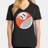 Ladies Core Cotton V-Neck Tee Thumbnail