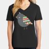 Ladies Core Cotton V-Neck Tee Thumbnail