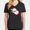 Ladies Core Cotton V-Neck Tee Thumbnail