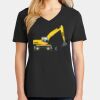 Ladies Core Cotton V-Neck Tee Thumbnail
