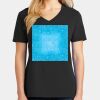 Ladies Core Cotton V-Neck Tee Thumbnail