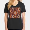 Ladies Core Cotton V-Neck Tee Thumbnail