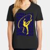 Ladies Core Cotton V-Neck Tee Thumbnail